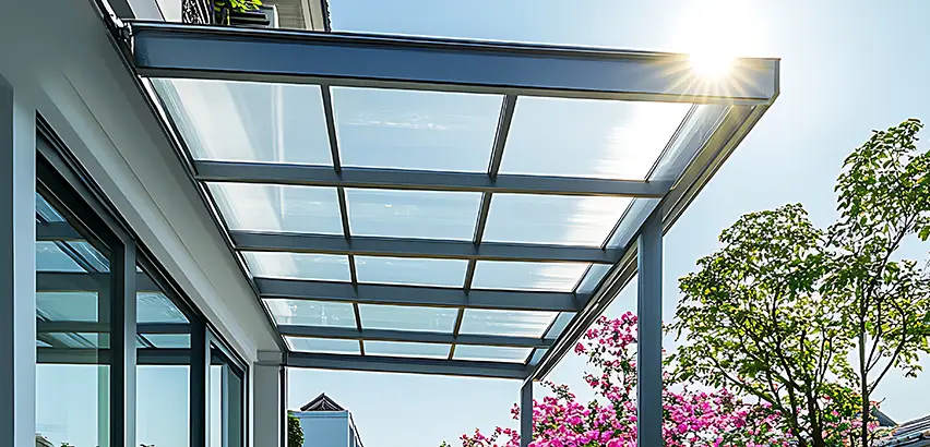Glass Patio Roof Installation in Issaquah